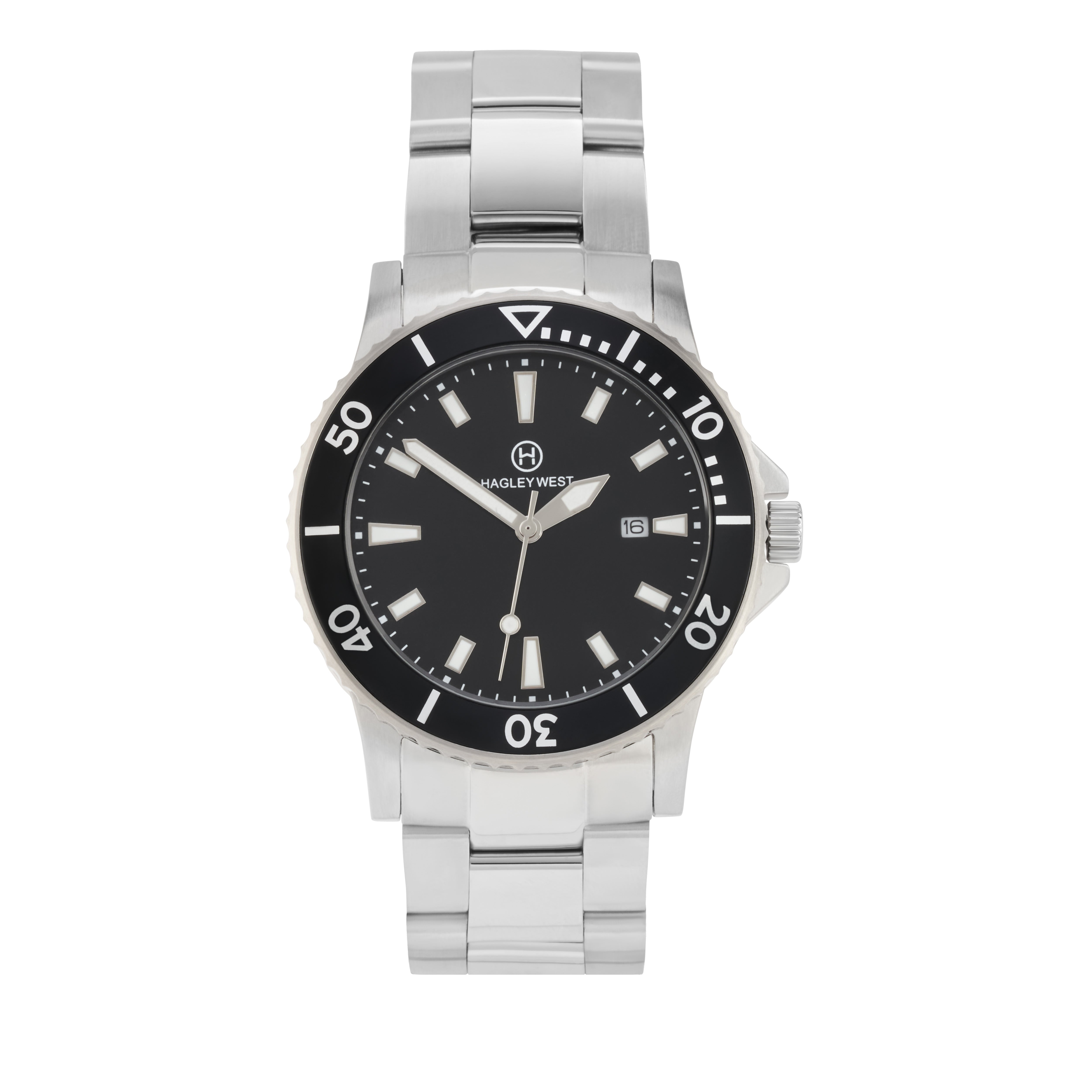 Diver - S'ALGAR | Black/Silver Link