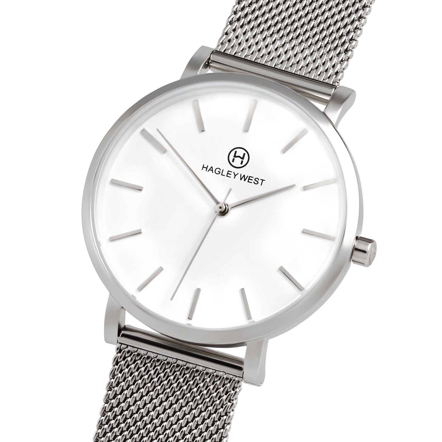 Inspiration Nequela | White & Silver Watch | Women's Watches | Hagley West